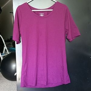 NWOT Lane Bryant 10/12 Scoop Neck Tee